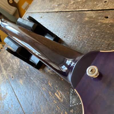 Gibson USA Memphis ES-335 2018 Limited Edition Figured Blueberry Burst Fade w/ OHSC & Docs image 18