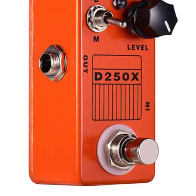 Mosky D250X Mini Overdrive Preamp Pedal with True Bypass Switch (Price includes the import duty for US buyer) image 3