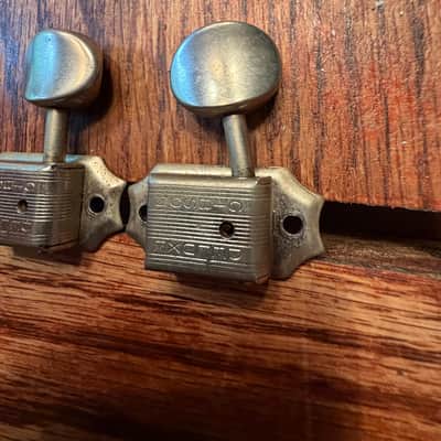 Immagine Gibson Vintage 1960s SG Kluson Deluxe Double Line 3x3 Tuners D-169400 Oval Buttons Rickenbacker - 5