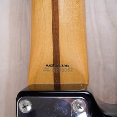 Fender ST57-70 Stratocaster '57 Reissue MIJ 1993 Black USA Vintage Pickups Made in Japan Fujigen w/ Bag image 11