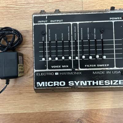 Electro-Harmonix Micro Synthesizer 1990s - Black image 2
