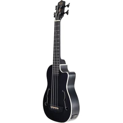 Kala UBASS-JYMN-BK-FS Journeyman, 4-String Ukulele - Black image 2