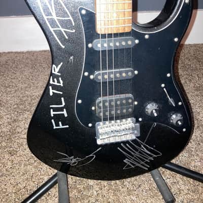 Yamaha EG 112C2 Black Signed by band Filter with soft case image 1