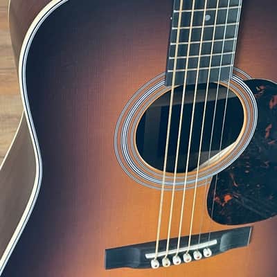 Martin D-28 Satin Standard Series Acoustic Guitar - Satin 1935 Burst image 3