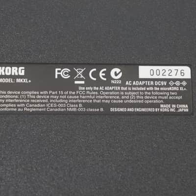 [SALE Ends June 22] KORG microKORG XL+ BKBK Limited Black Analog Modeling Synthesizer XL PLUS image 13
