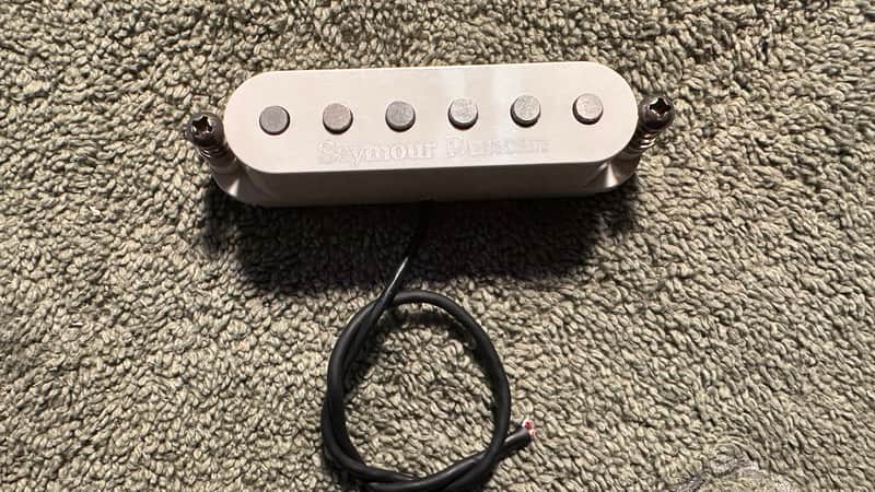 Seymour Duncan STK-S4n Stack Plus Strat Neck Pickup - White image 1