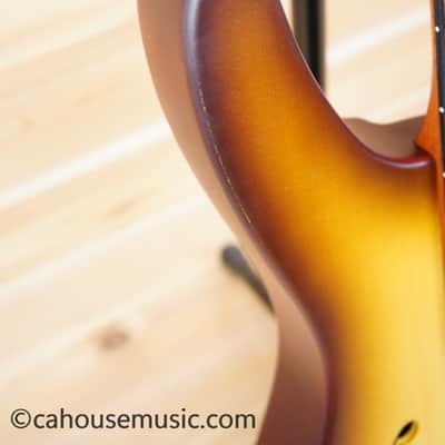 Ibanez SRH500F-NNF Bass Workshop Fretless Soundgear - Natural Browned Burst Flat image 16