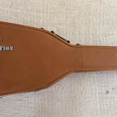 Vintage 1970's Ovation Deep Bowl Acoustic Guitar Case Round Back Brown USA - No Guitar CASE ONLY image 2