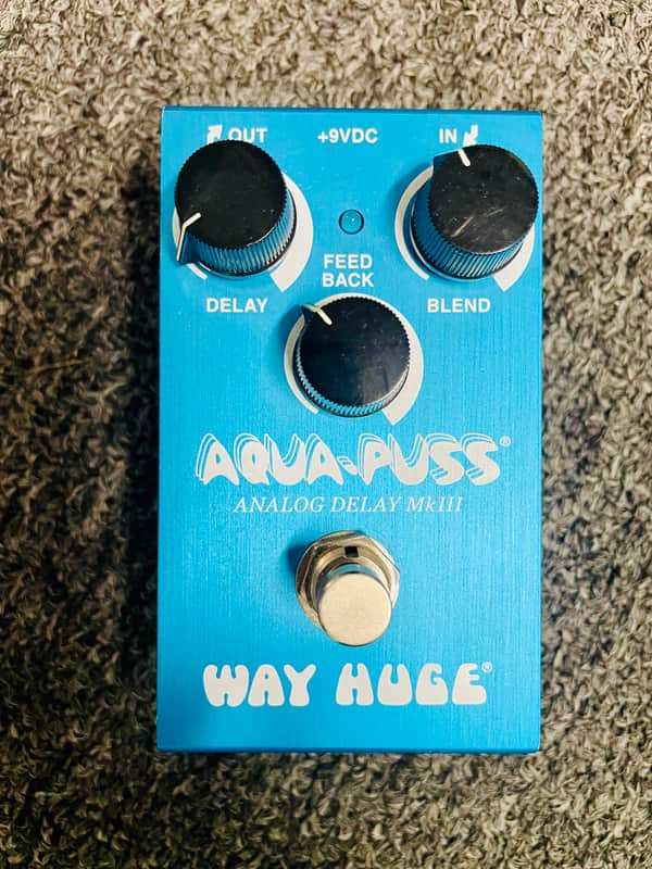 Way Huge WM71 Smalls Aqua-Puss Analog Delay MkIII 2018 - Present - Blue image 1