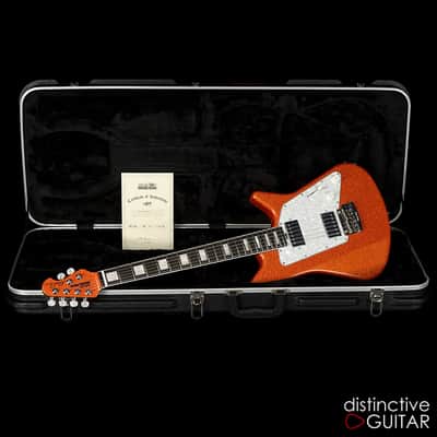Ernie Ball Music Man Albert Lee HH Orange Crush Sparkle BFR #38/75 image 12