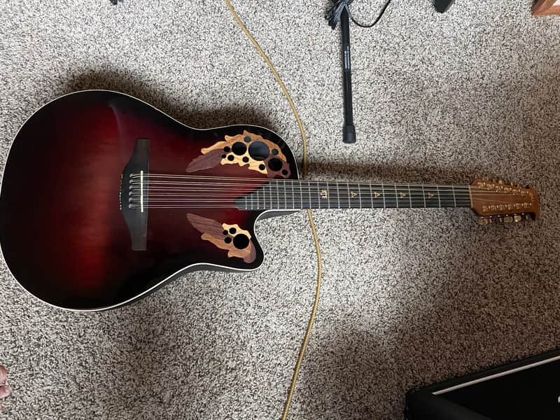 Ovation Adamas 1598-MERB, 12 String Guitar Melissa Etheridge (2001) image 1
