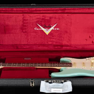 Fender Custom Shop Jeff Beck Signature Stratocaster Rosewood Fingerboard NOS Surf Green (478) image 7