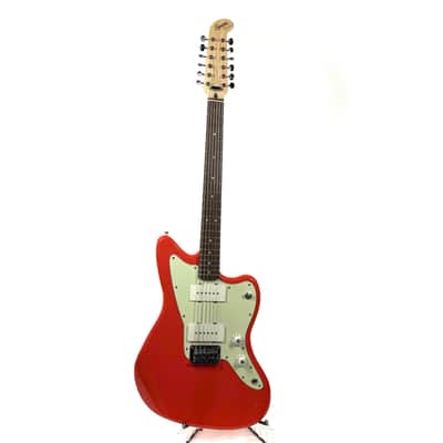 Used Squier Paranormal Jazzmaster XII 12-string Electric Guitar - Fiesta Red image 2