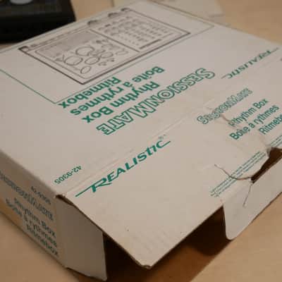 Realistic • Sessionmate RB-10 [Vintage Drum Machine] w/box & manual image 17