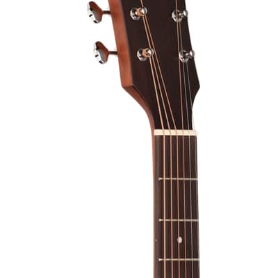 Guild OM240CE Acoustic Electric Guitar Natural image 4