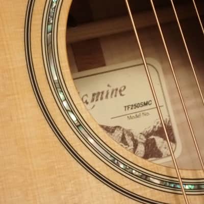 *RARE NEAR MINT* 2004 Takamine TF250SMC Spruce/Maple Jumbo image 9