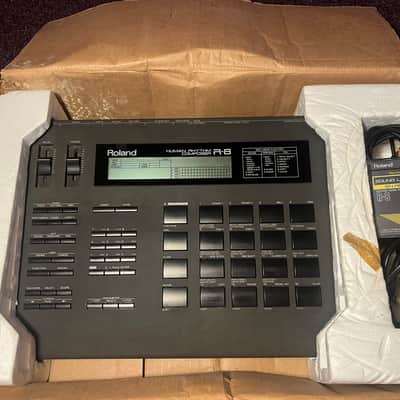 Roland R-8 Human Rhythm Composer | Boxed | Original PSU | SN-R8-04 Electronic ROM Card | Tested