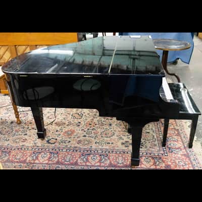 Wurlitzer 5' Baby Grand Player Piano Bluetooth CD QRS System image 4