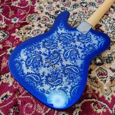 *NEW IN BOX* 2026 Fender Japan Limited Edition Indigo Paisley Telecaster, Fender Flagship Tokyo Store Exclusive Color, MIJ JD26 image 14