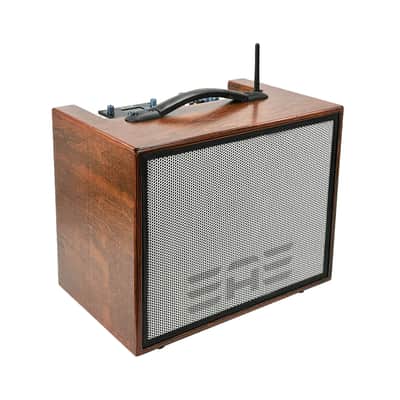 Elite Acoustics EAE D6-58 120W Open Box Acoustic Amplifier with LFP Battery and Bluetooth - Wood image 6
