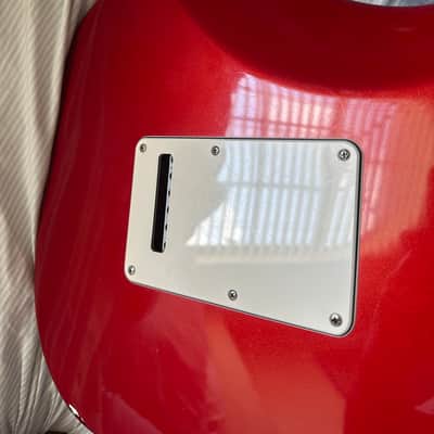 Fender American Standard Stratocaster Left-Handed with Rosewood Fretboard 1990 - 1993 - Frost Red image 13