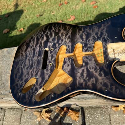 Warmoth Quilted Maple Stratocaster Electric Guitar Body Warmoth image 4