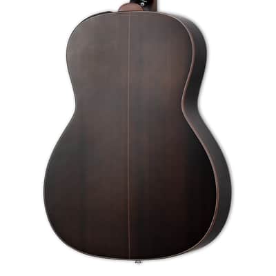 Takamine GY21E Left-Handed Acoustic-Electric Guitar - Satin Molasses - B-Stock image 7