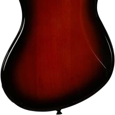 Kala Ubass SB-TB-FS - 4-String Ukulele, Right, Tobacco Burst image 2