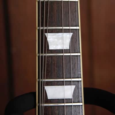 Burny Super Grade LP Style Ebony Electric Guitar Made in Japan Pre-Owned image 4