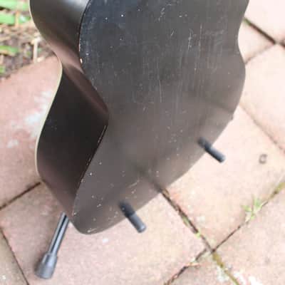 Vintage 1939 Supertone Harmony Art Deco Sunburst Panel Parlor Guitar USA Body & Neck Project image 18