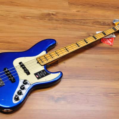 Fender American Ultra Jazz Bass - Cobra Blue image 3