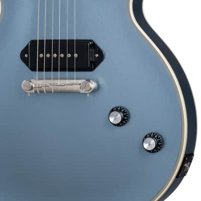 Epiphone Jared James Nichols Signature "Blues Power" Les Paul Custom w/ Seymour Duncan Pickup and EpiLite Case - Aged Pelham Blue image 5