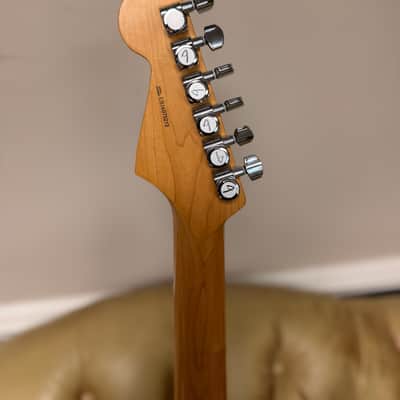 2016 Fender American Elite Stratocaster HSS Shawbucker with Maple Fretboard  - Mystic Black image 5