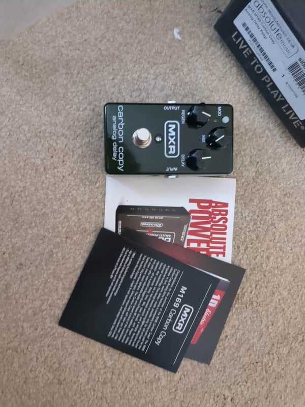 MXR M169 Carbon Copy Analog Delay