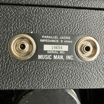 Music Man 1x12 inch speaker bottom 1980's - black image 4