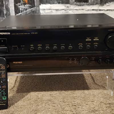 Pioneer Pioneer VSX-455 AV Receiver AM/FM Tuner Stereo Amp 1995 - Black metal image 3