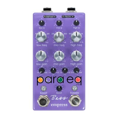 Empress Effects ParaEQ Bass Parametric EQ Pedal image 1