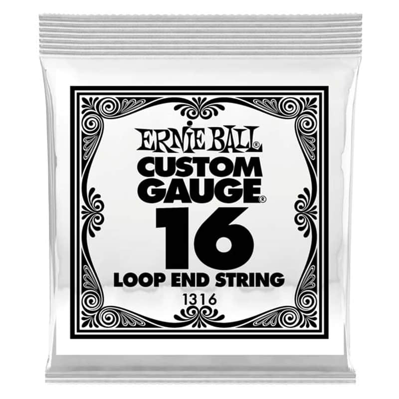 .016 Loop End Tin Plated Steel Custom Gauge for Banjo Mandolin Auto Harp Dulcimer Guitar Type String Works Great for Chinese 二胡 Spike Fiddle! image 1