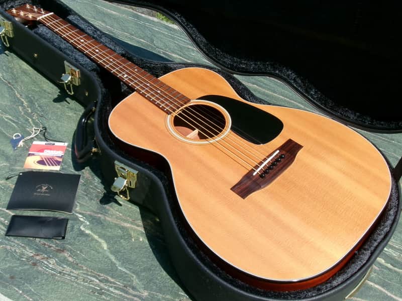 Yairi YF-018B Single O size Acoustic Guitar 2015 - Natural+Hard Case image 1