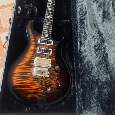 PRS Studio 10-Top 2023 - Black Gold flame image 10