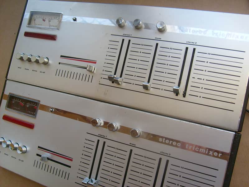 Telefunken Tricmixer Stereo 1970 's Studio Vintage image 1