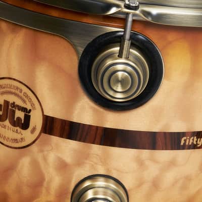 50th Anniversary Limited Edition 6-Piece Drum Shell Pack, Persimmon/Spruce, 2023, Kit #41 of 100 Made image 6