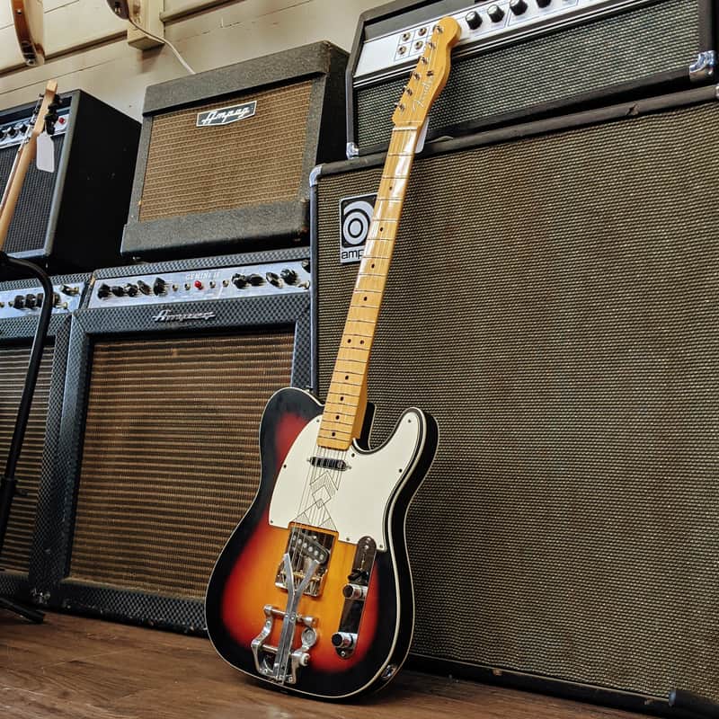 Fender Telecaster with B / G Palm Benders - 3 Tone Sunburst