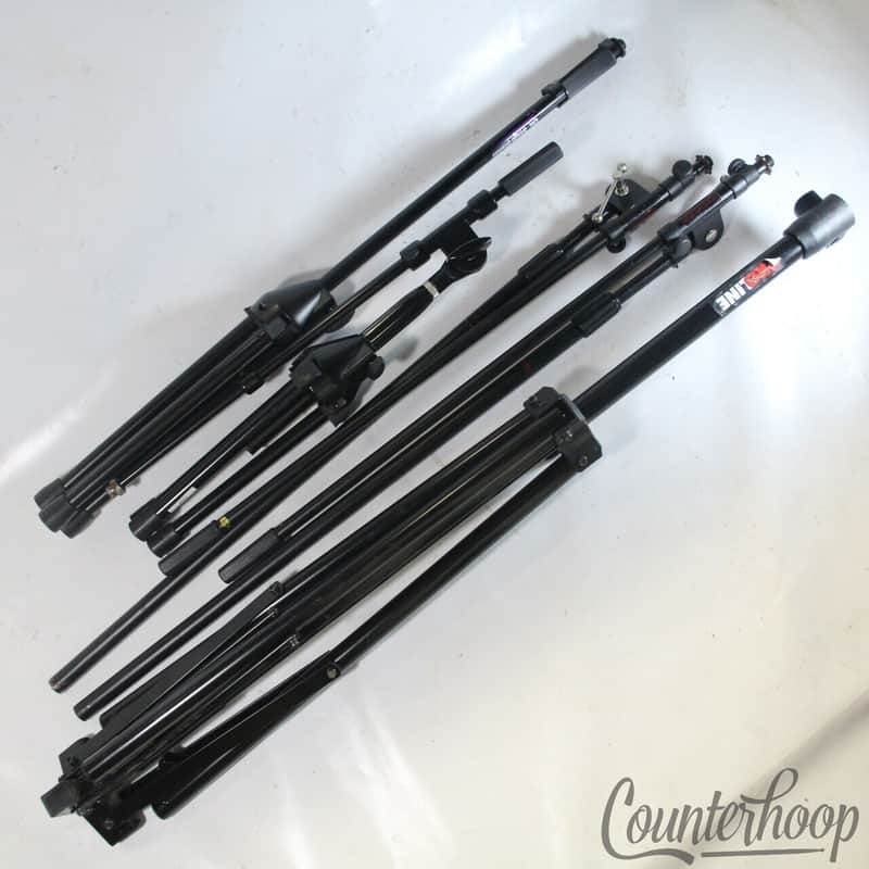 Mic Stand Lot Musicians Gear DR259 Low Profile Boom Black ProLine Parts Mounts image 1