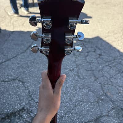 Hohner Les Paul Copy - Red image 6