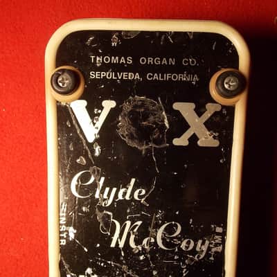 1967 Vox Clyde McCoy Script Wah Pedal with Original ICAR Pot,bag SOUNDS PERFECT! image 8