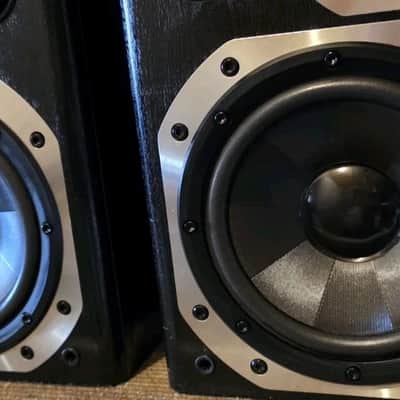 KENWOOD 3 WAY BASS REFLEX /BLACK/8 OHM/MADE IN JAPAN image 4