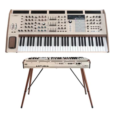 Arturia Polybrute 12 Polyphonic Synthesizer + Arturia Keyboard Legs