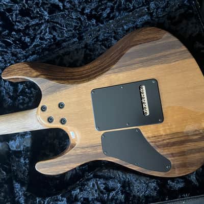Suhr Modern Spalt Maple Brown Burst: Black Limba Body image 11