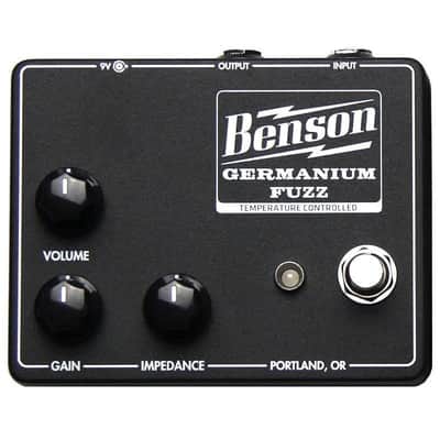 Benson Amps Germanium Fuzz 2021 - Present Studio Black image 1